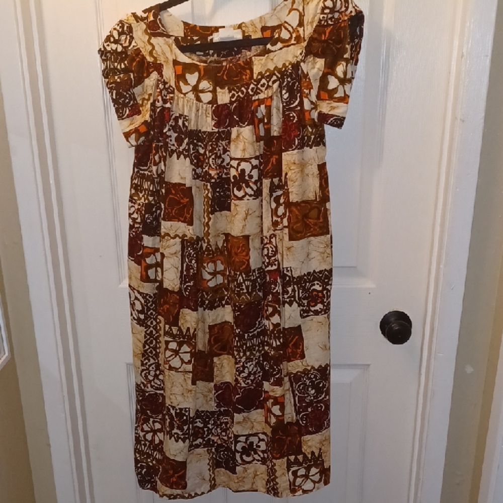 Floral Patchwork Dress